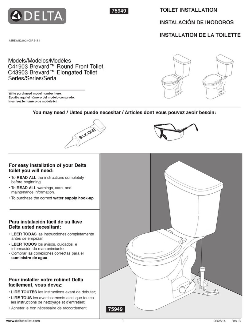 Delta Brevard C41903 User manual