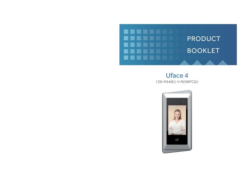 Uni-Ubi Uface 4 Installation and operation manual
