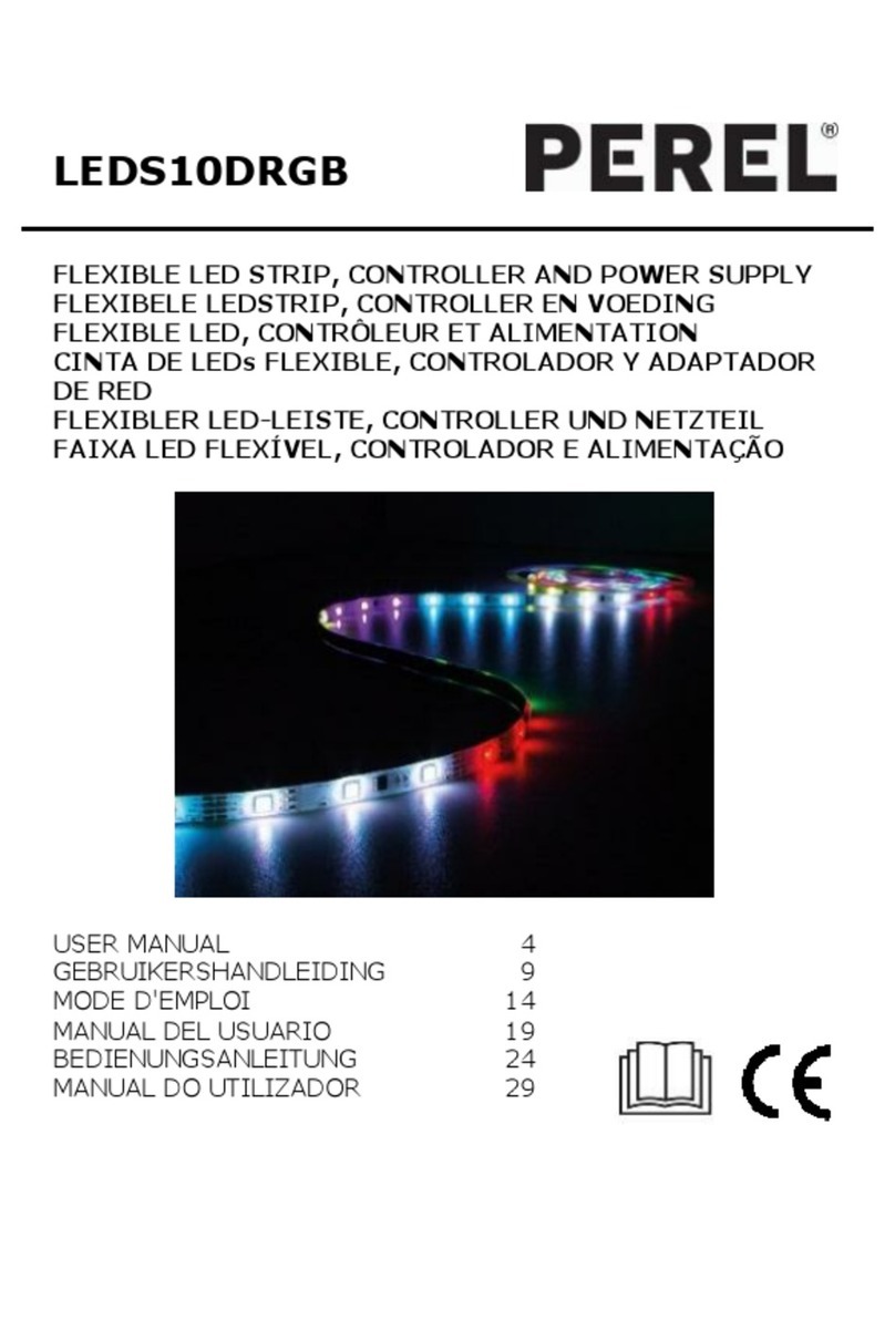Perel LEDS10DRGB user manual