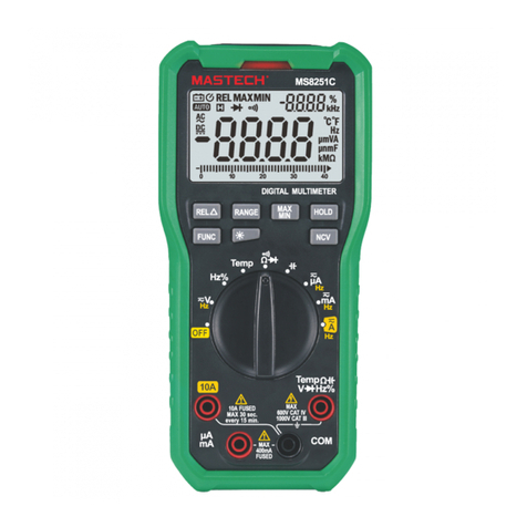 Mastech MS8251C User manual