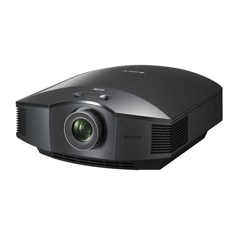 Sony VPL-HW30ESB operating instructions