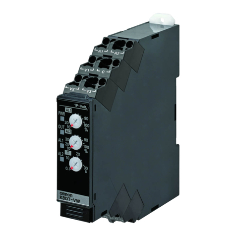 Omron K8DT-VW quick start guide