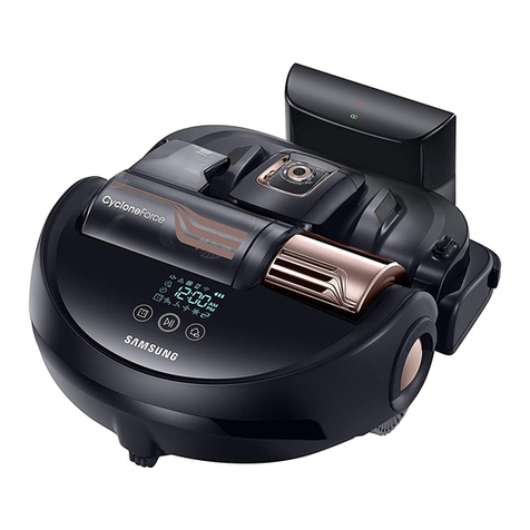 Samsung POWERbot SR2AK9350W Series User manual Samsung POWERbot SR2AK9350W Series User manual