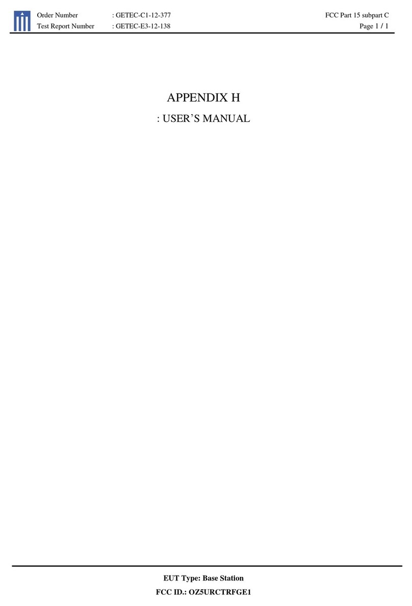 URC TRF-GE1 owner's manual