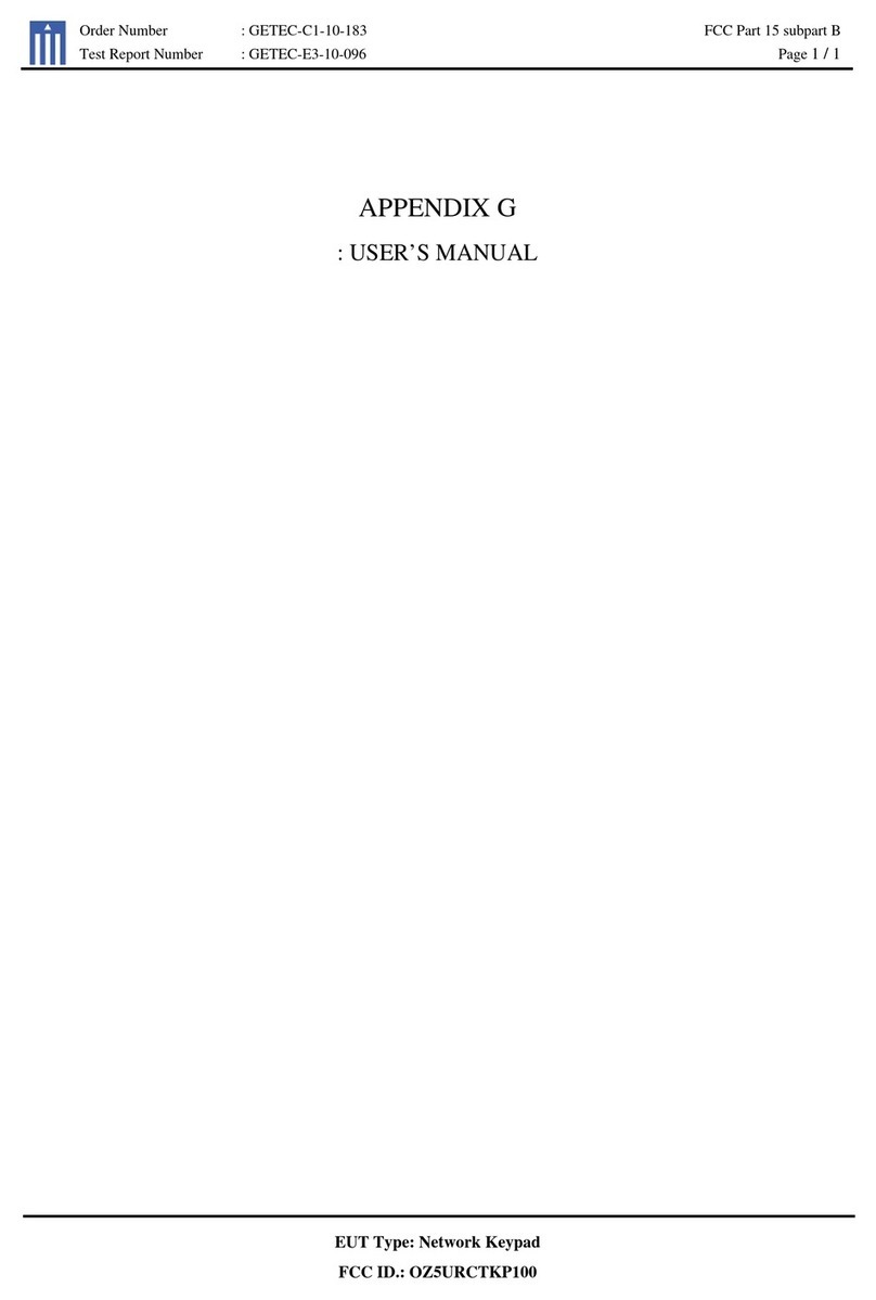 URC TKP-100 owner's manual