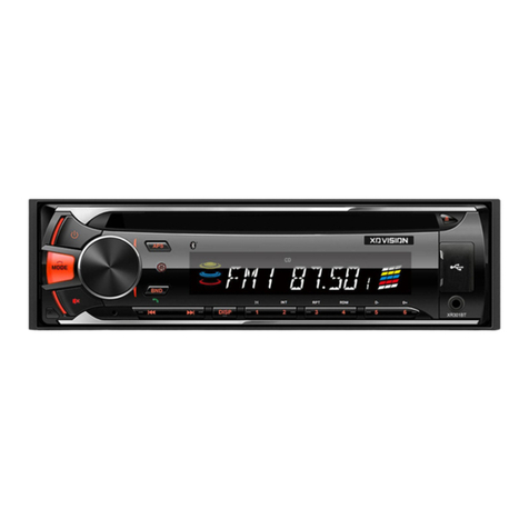DP Audio XR301BT user manual
