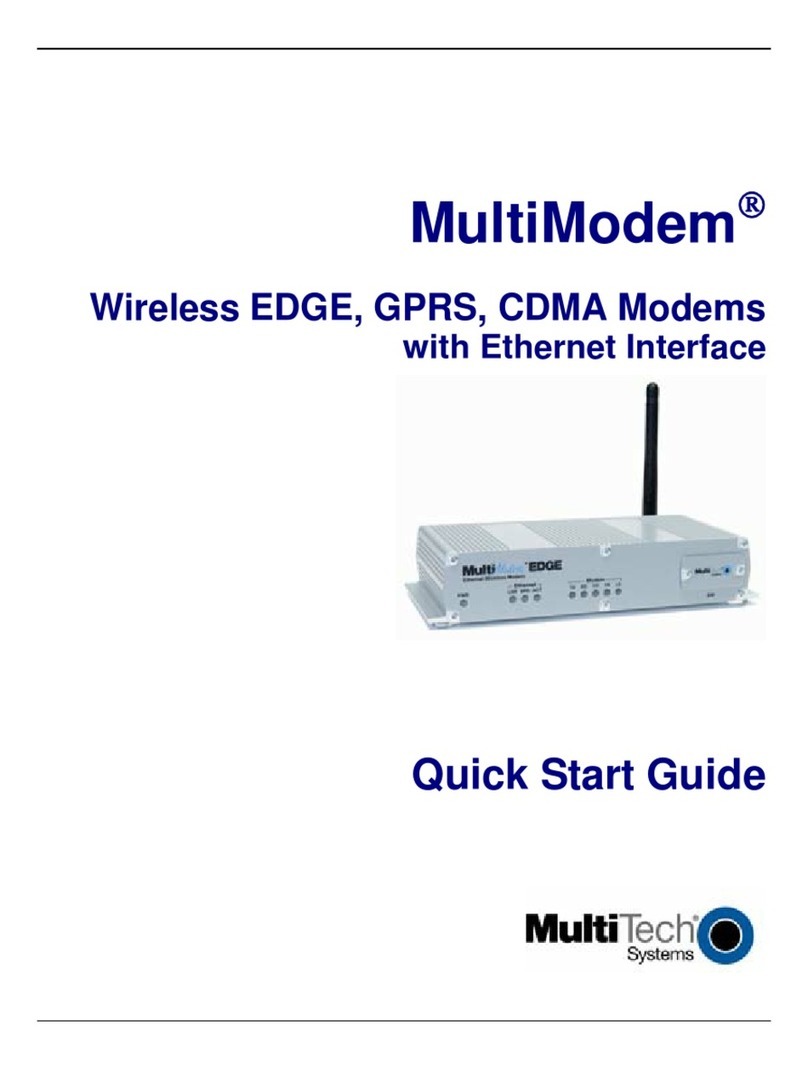 Multitech MTCBA-G-EN-F4-NAM User manual
