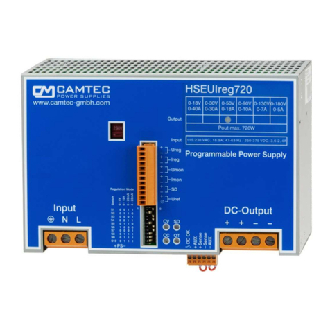 Camtec HSEUiREG07201 Series manual