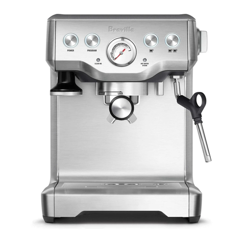 Breville Infuser BES840CRN Instruction booklet