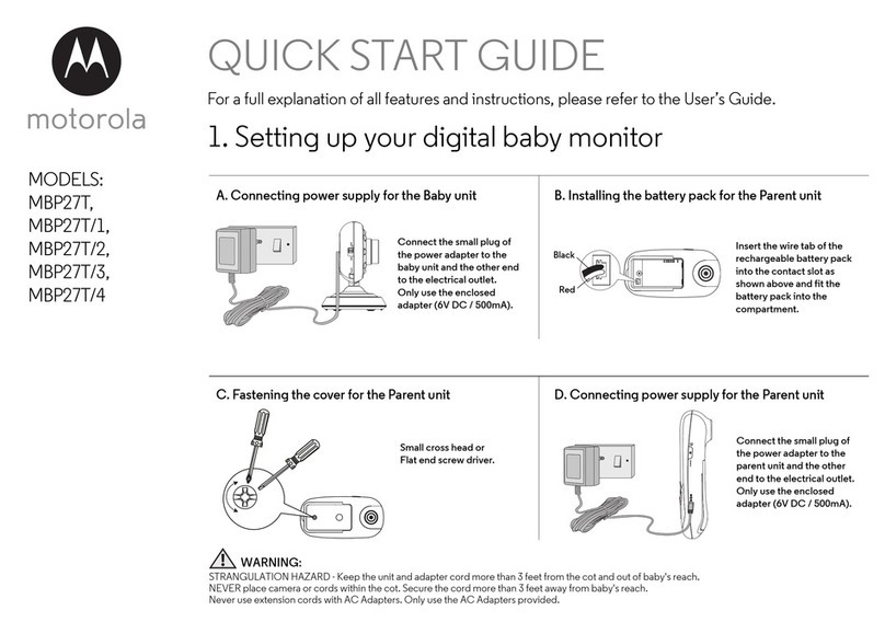 Motorola MBP27T User manual