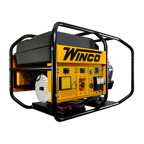 Winco WL22000VE Installation & operator's manual