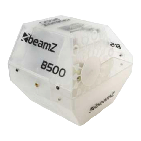 Beamz B500LED User manual