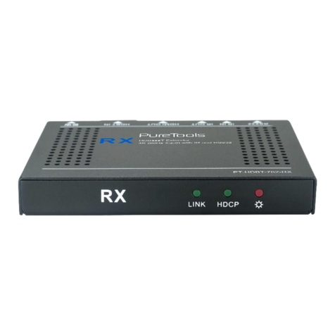 PureTools PT-HDBT-702-RX user manual