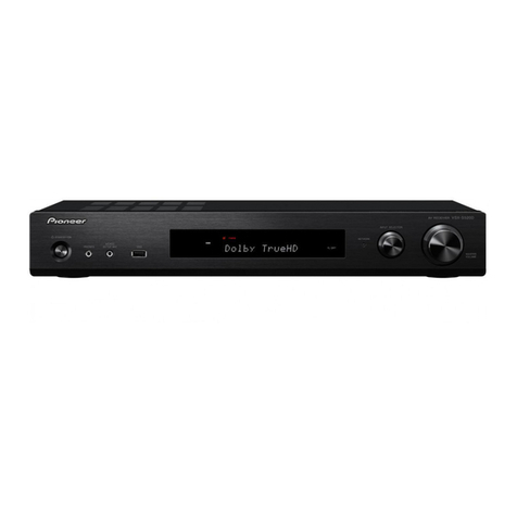 Pioneer VSX-S520 User manual
