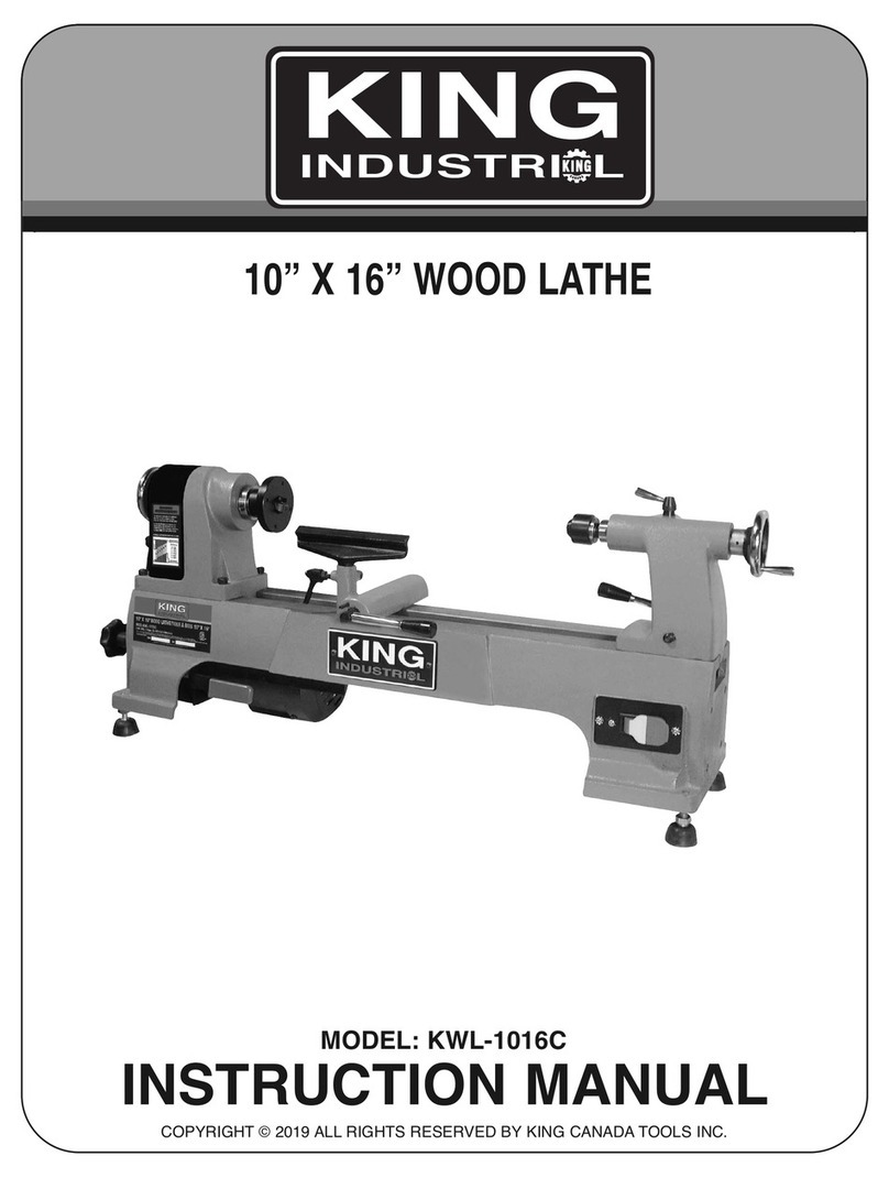King Industrial KWL-1016C instruction manual
