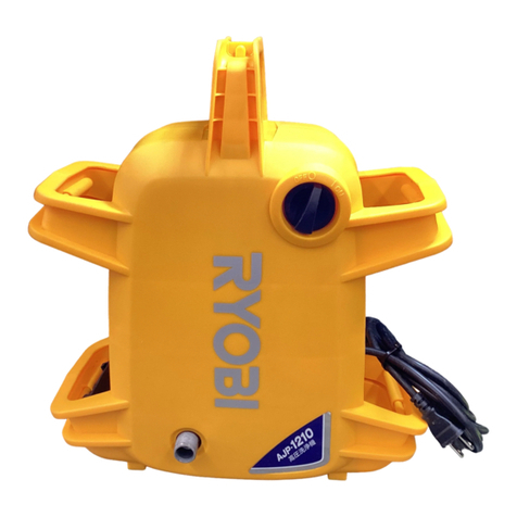 Ryobi AJP-1210 Owner's operating manual