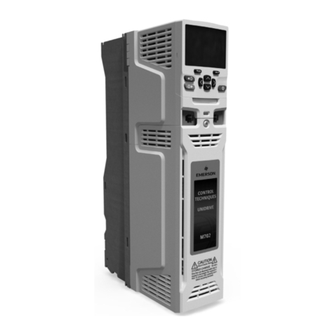 Emerson Unidrive HS72 Control Getting Started Guide
