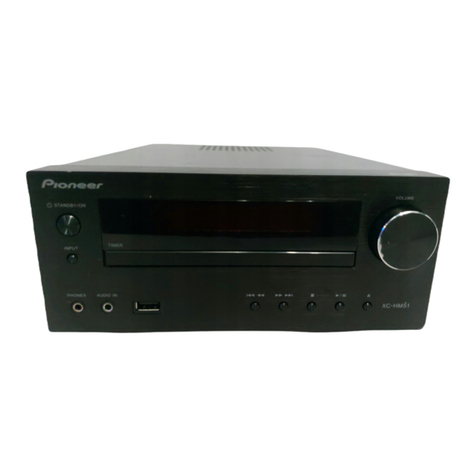 Pioneer XC-HM51DAB-5 User manual