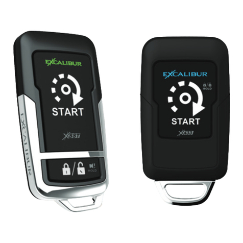 Excalibur RS-275-3DB User manual