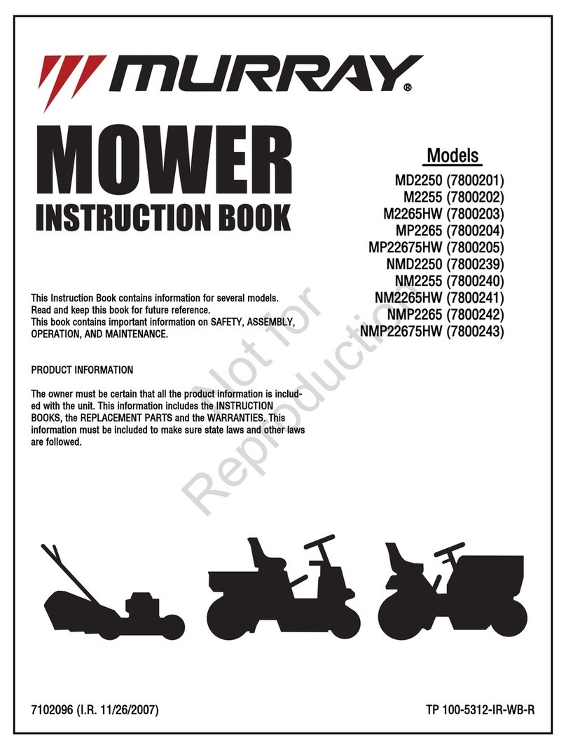 Murray MP22675HW Instruction book