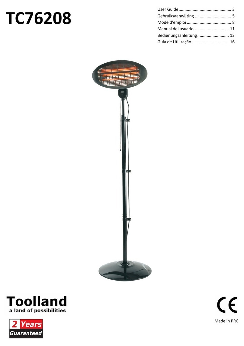 Toolland TC76208 user guide