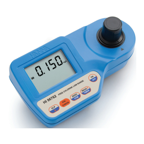Hanna Instruments HI 96762C User manual
