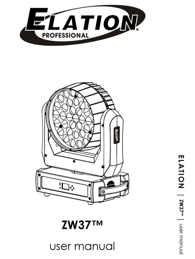 Elation ZW37 user manual