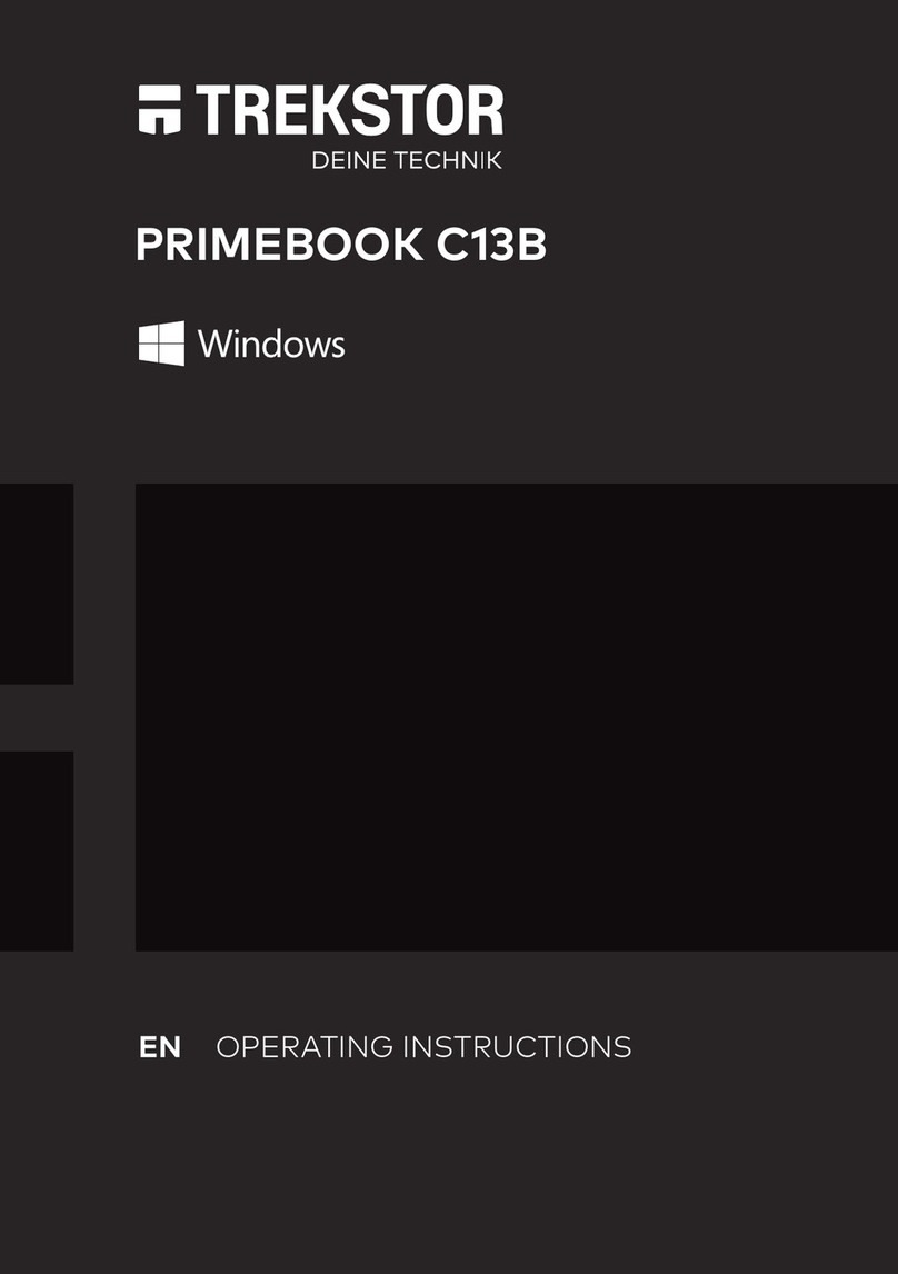 TrekStor PRIMEBOOK C13B operating instructions