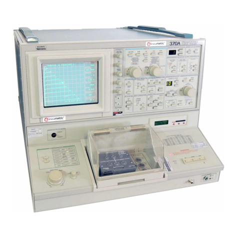 Tektronix Sony 370A User manual