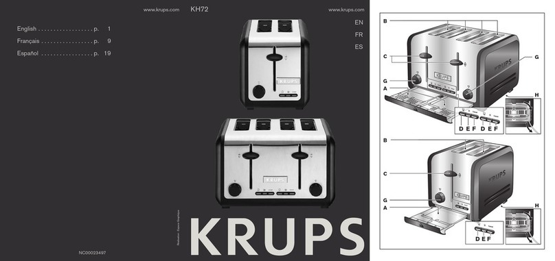 Krups KH72 User manual