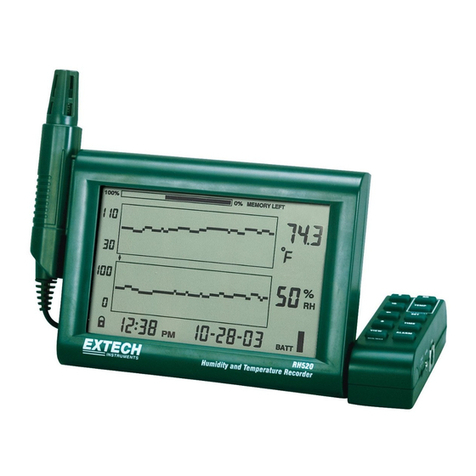Extech Instruments RH520 User manual