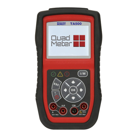 Sealey TA500 User manual