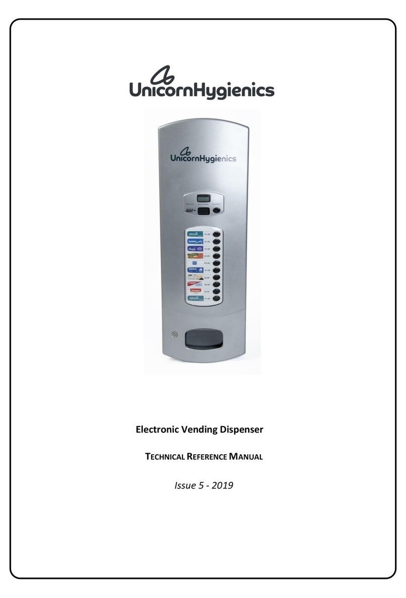 UnicornHygienics Multivend Technical reference manual
