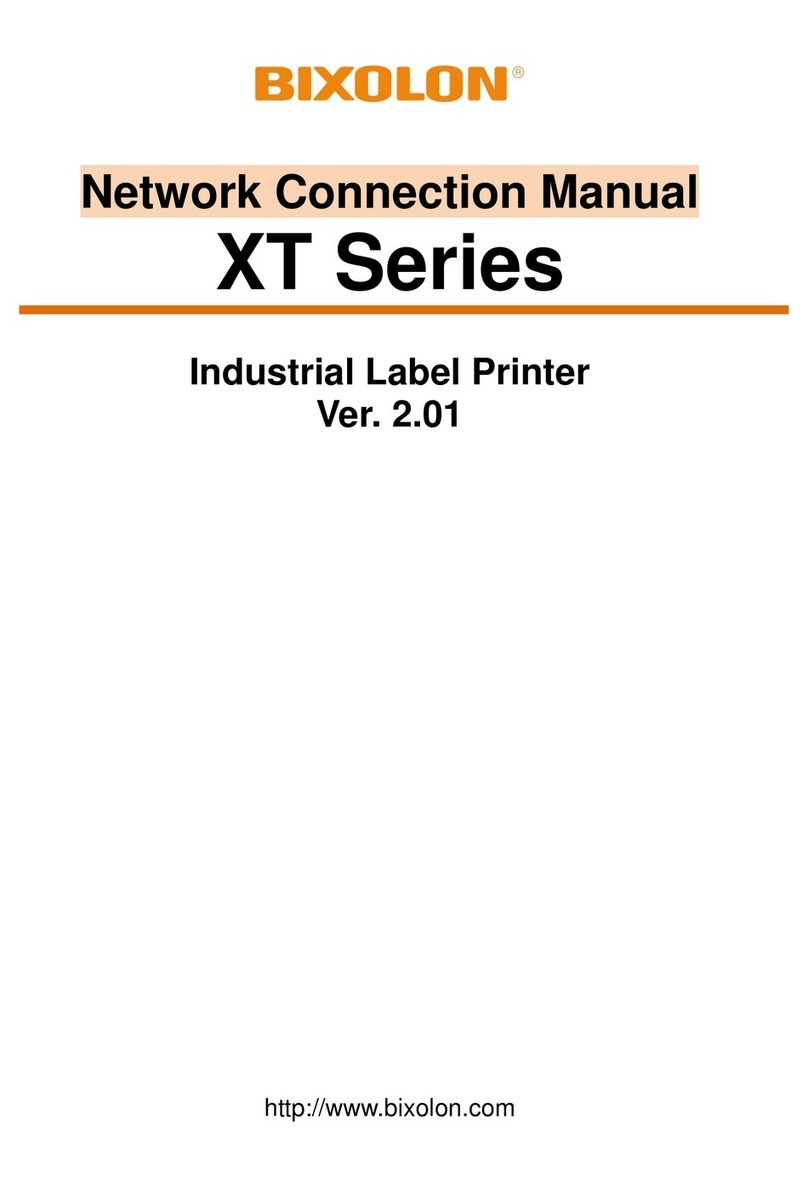 BIXOLON XT Series Network Connection Manual