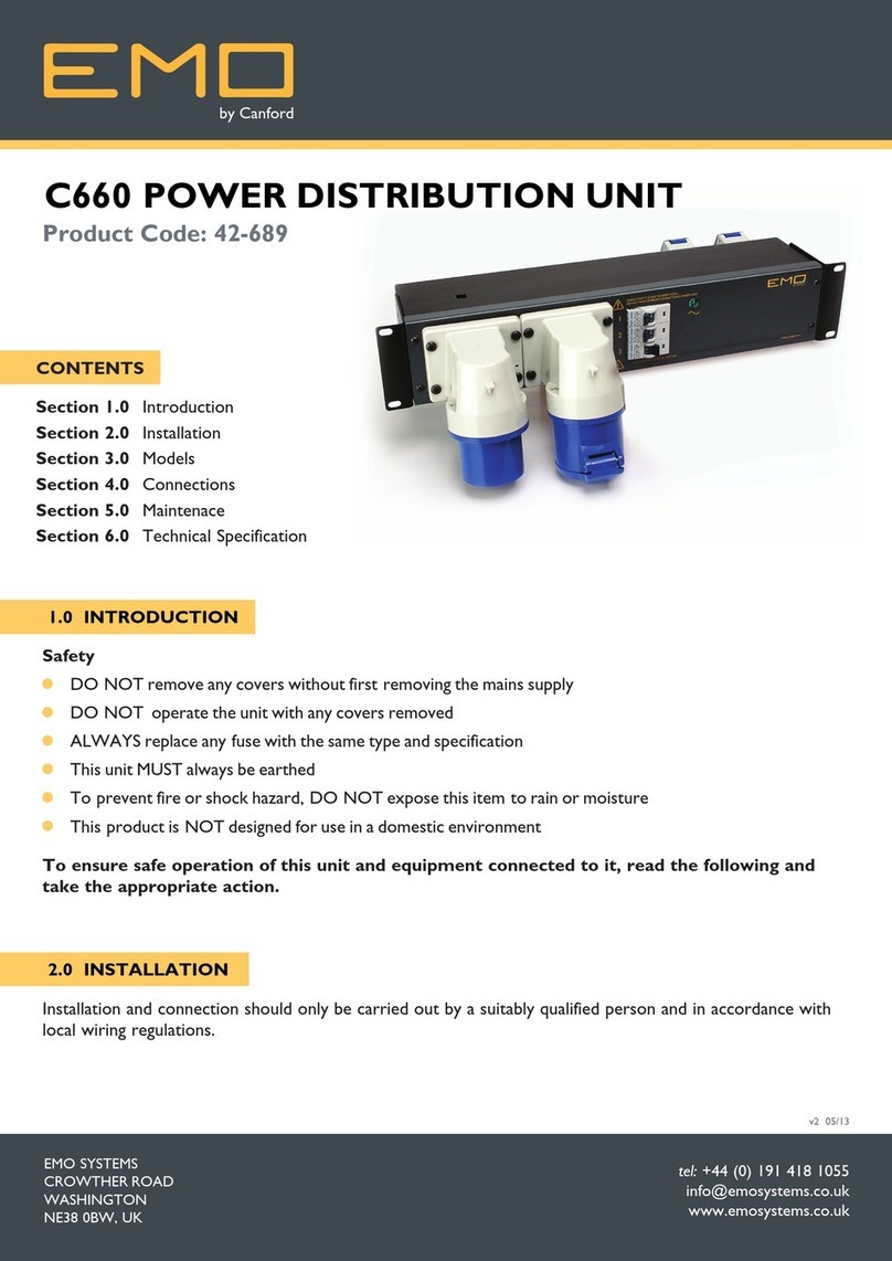 Canford EMO C660 quick start guide