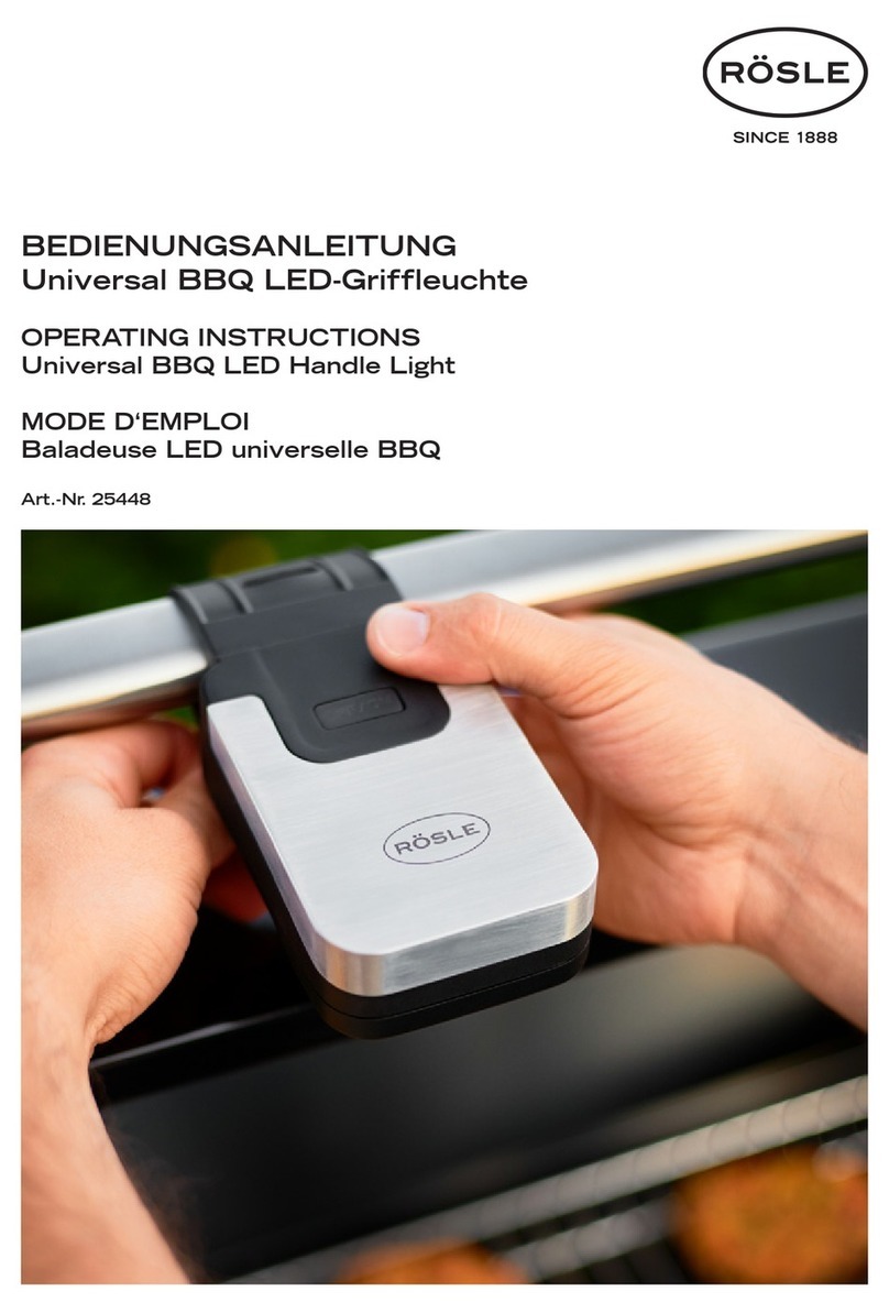 RÖSLE 25448 operating instructions