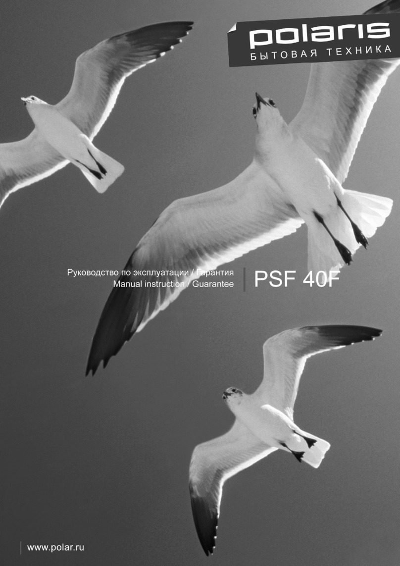 Polaris PSF 40F User manual