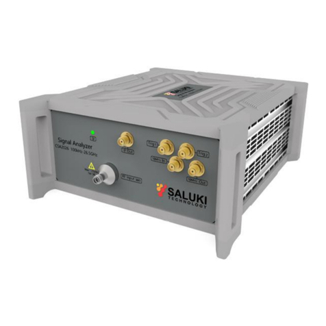 Saluki CSA Series User manual