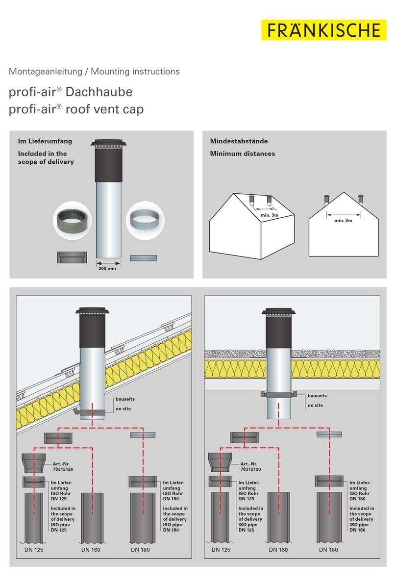 FRÄNKISCHE profi-air Mounting instructions