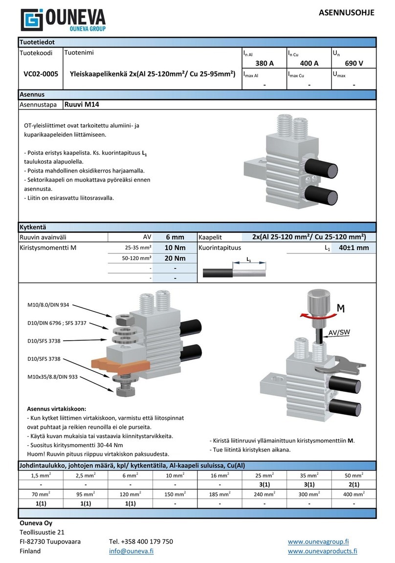 OUNEVA VC02-0005 User manual