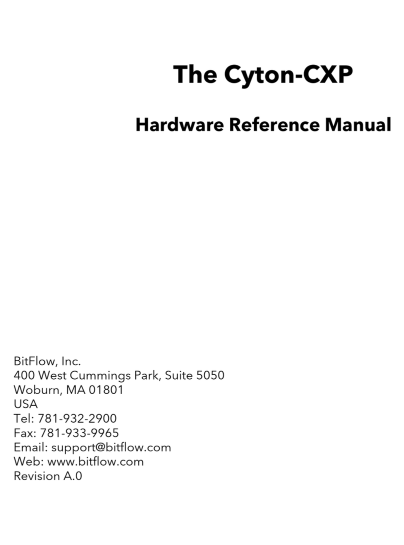 BitFlow Cyton-CXP Hardware reference manual