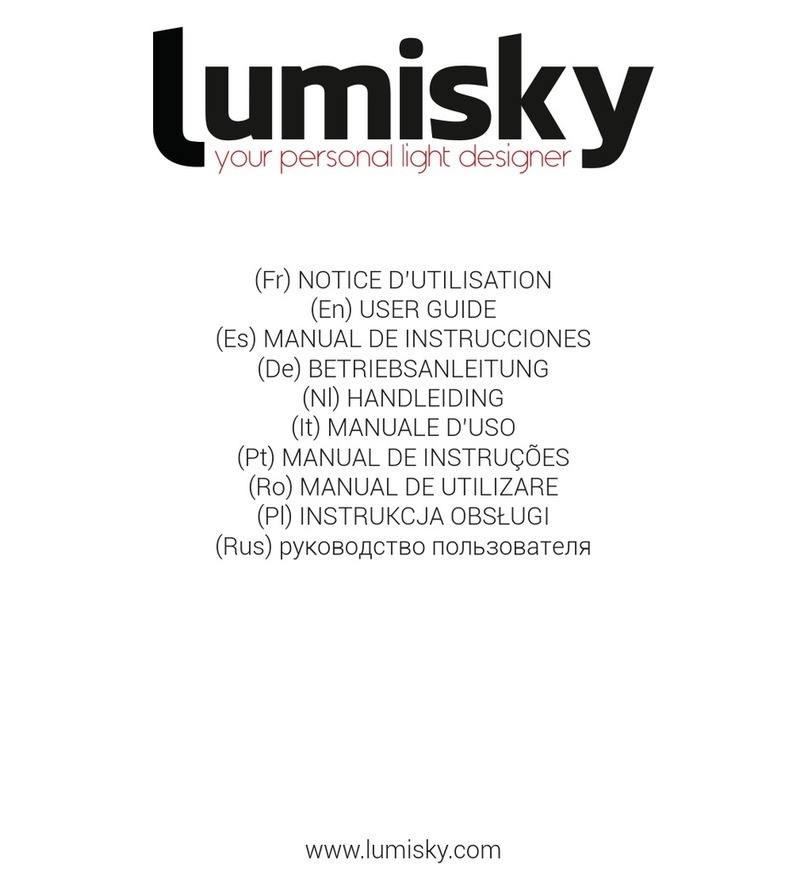Lumisky PARTY MILKY 10 User manual