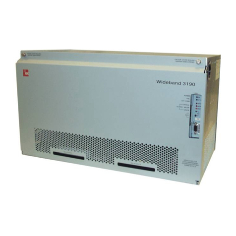 ADC Soneplex Wideband System 3190 Installation and operation manual ADC Soneplex Wideband System 3190 Installation and operation manual