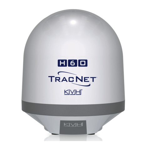 KVH Industries TracNet H60 User manual