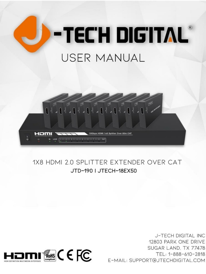 J-Tech Digital JTD-190 user manual