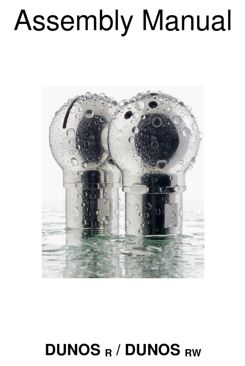 AquaDuna DUNOS R Assembly manual