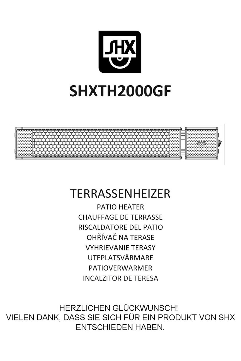 SHX SHXTH2000GF User manual