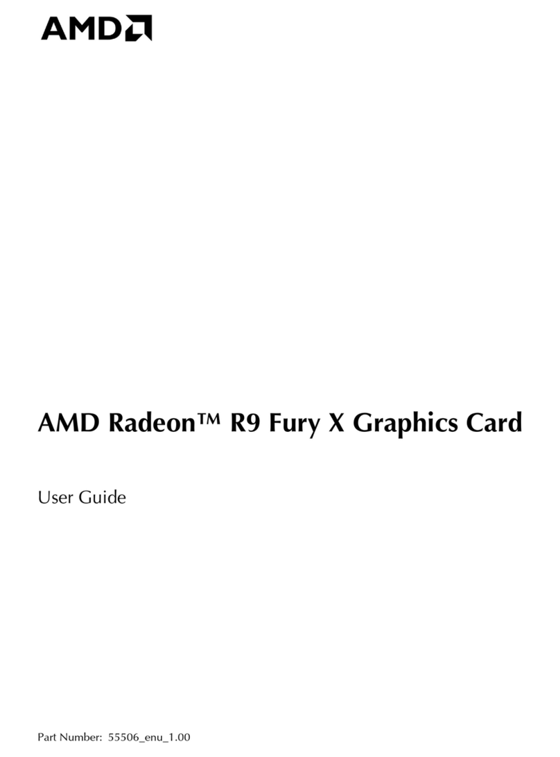 AMD Radeon R9 Fury X User manual