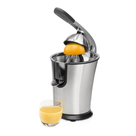 Princess Master Juicer Pro User manual