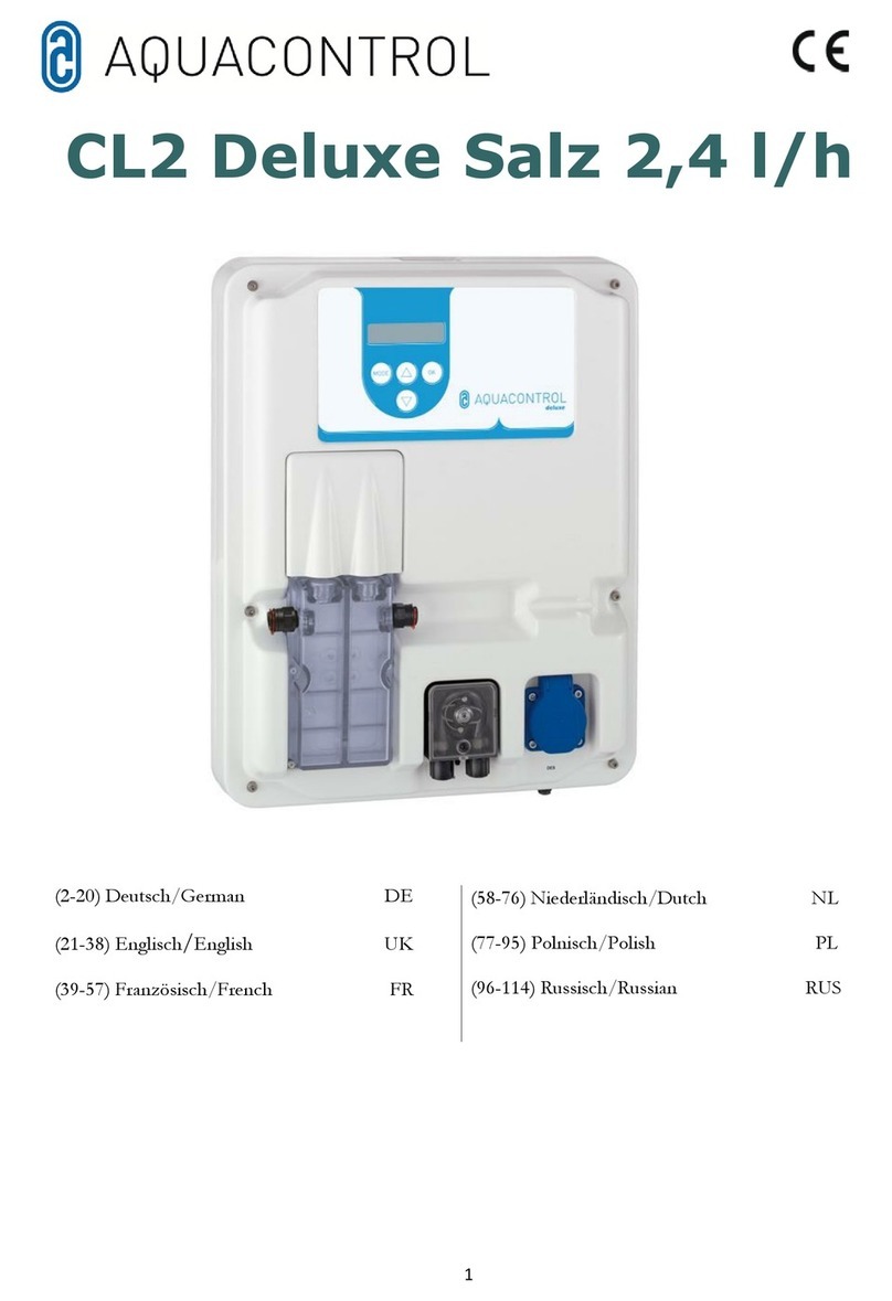 Aqua Control DOS CL 2 Deluxe WIFI Salz manual